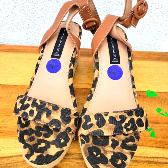 Steven by Steven Madden Espadrille Sandals Size 8.5 - Picture 12 of 16